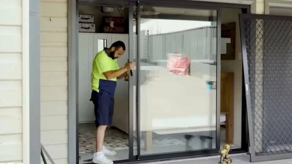 Garage Door to Sliding Glass Conversion Process