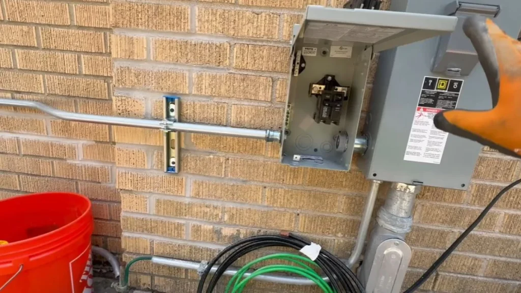 Installing sub panel in detached garage