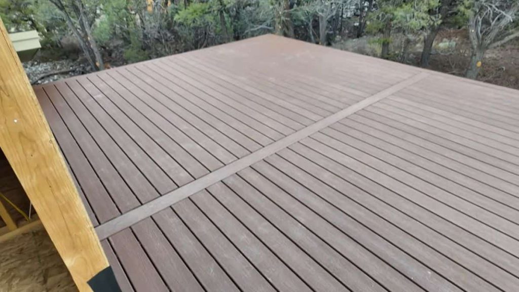 building a garage roof to deck