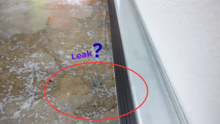 garage door leaks at bottom