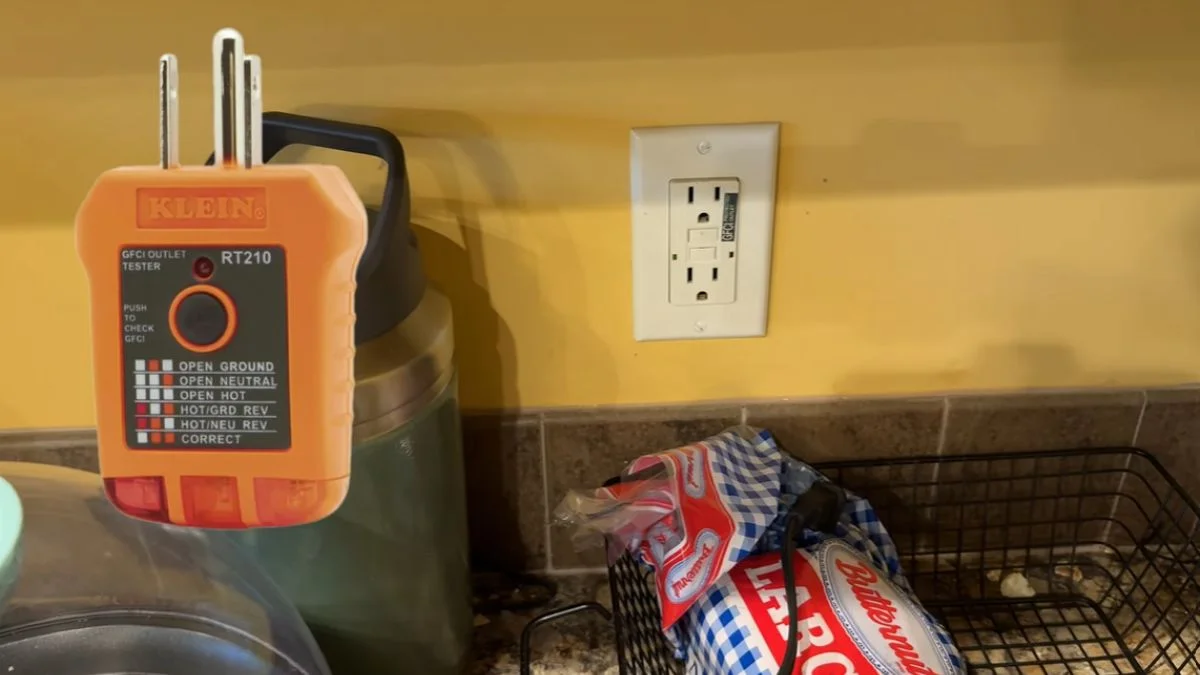 garage gfci outlet tripping