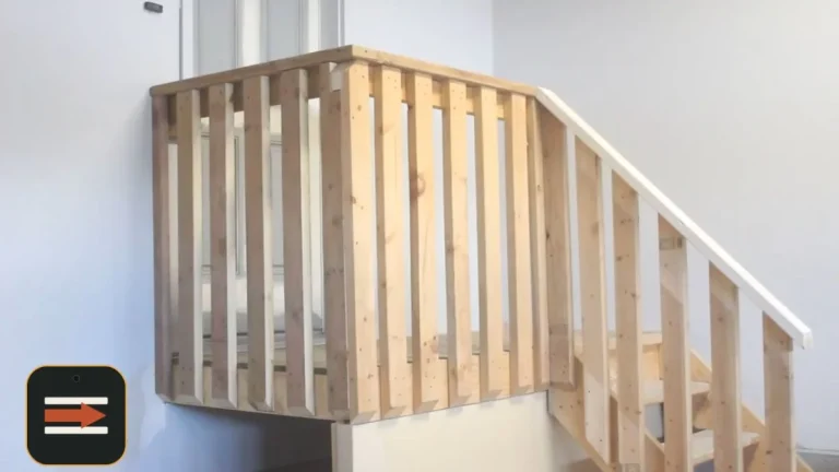 garage stairs with landing