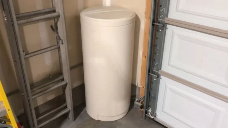 moving water heater to garage