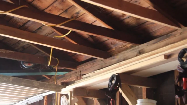 reinforce garage ceiling joists