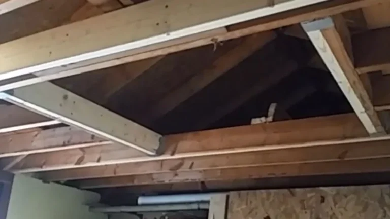 reinforcing garage rafters for storage