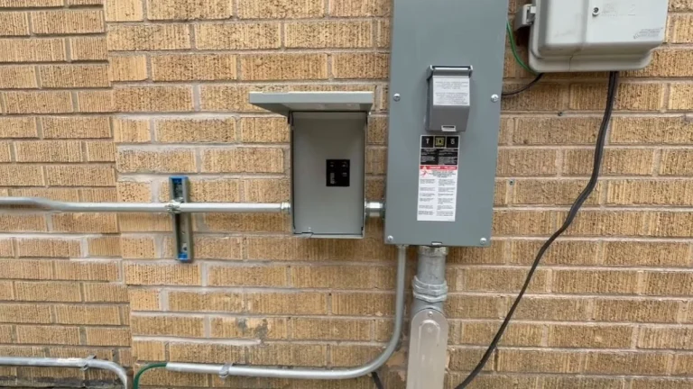 sub panel in detached garage