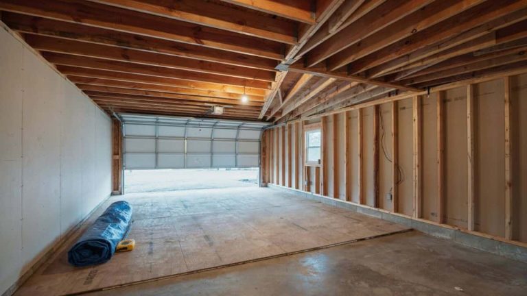 Ceiling Joists Change Direction in Garage