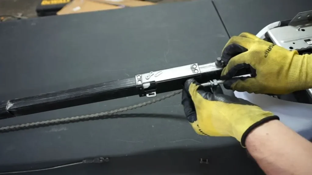 DIY garage door chain Repair