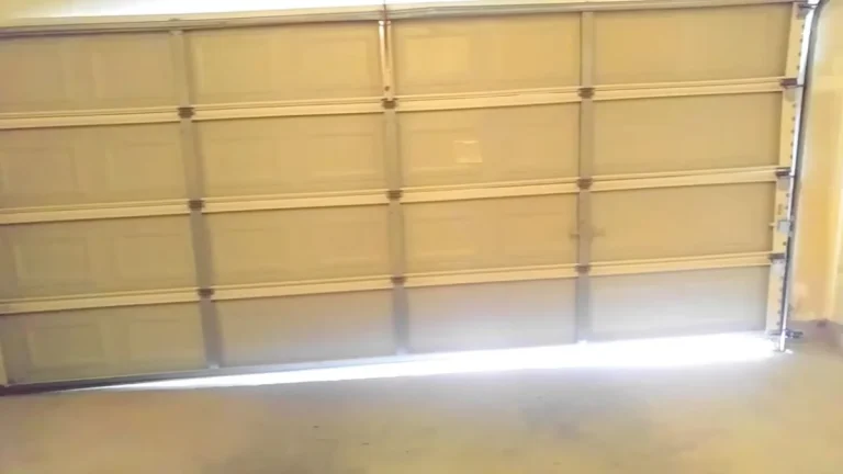 Garage Door Crooked