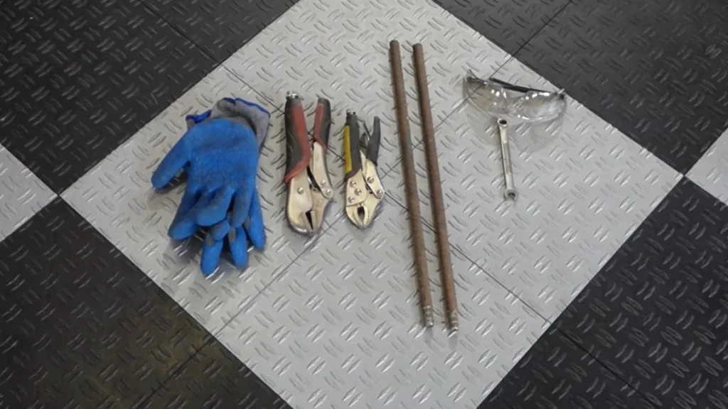 Tools for garage door springs adjustment