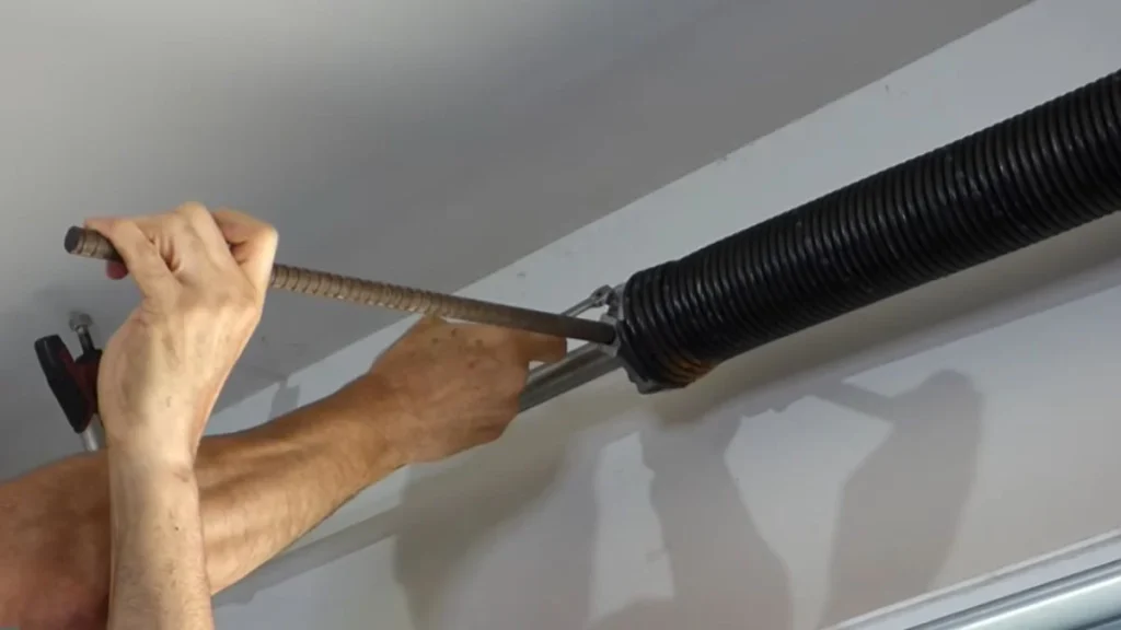adjusting garage door springs