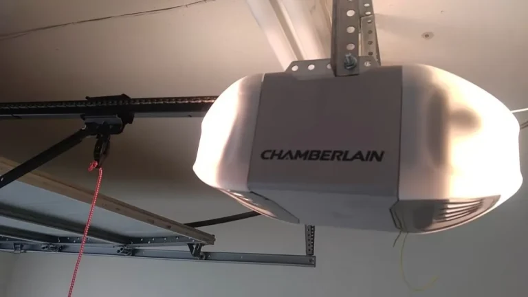 chamberlain garage door opener light dim