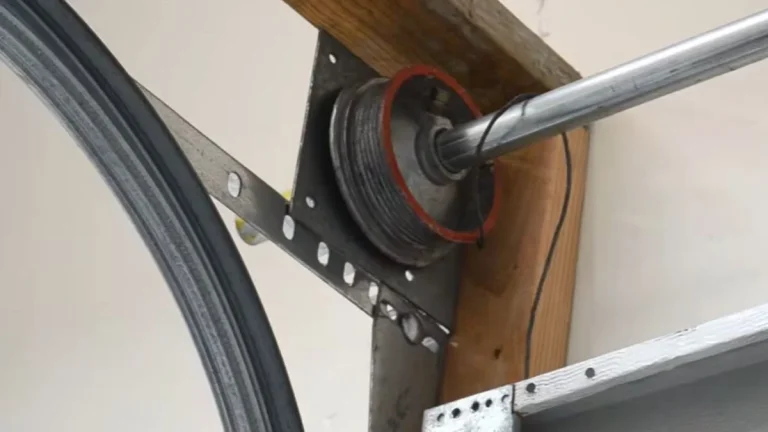 garage door cable came off pulley