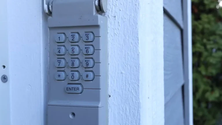 reset craftsman garage door opener keypad