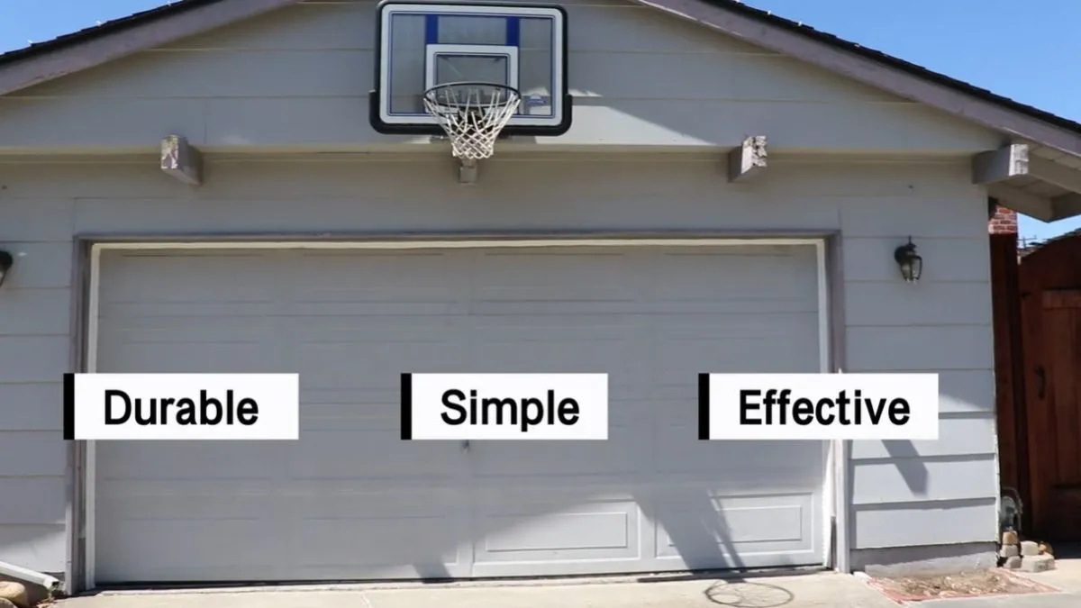 seal a garage door from mice